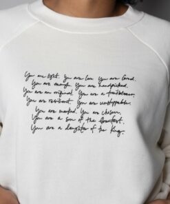 you are loved sweatshirt