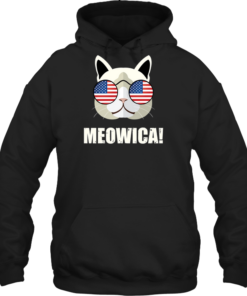 cat hoodie with zipper pouch