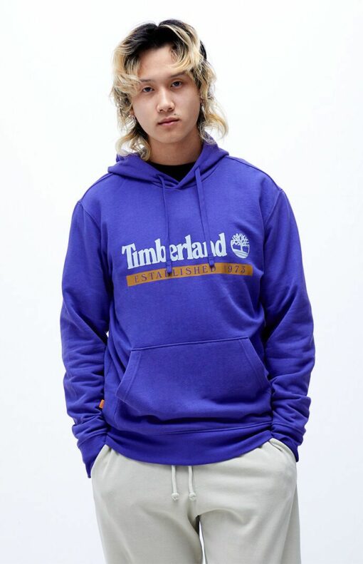 purple timberland hoodie