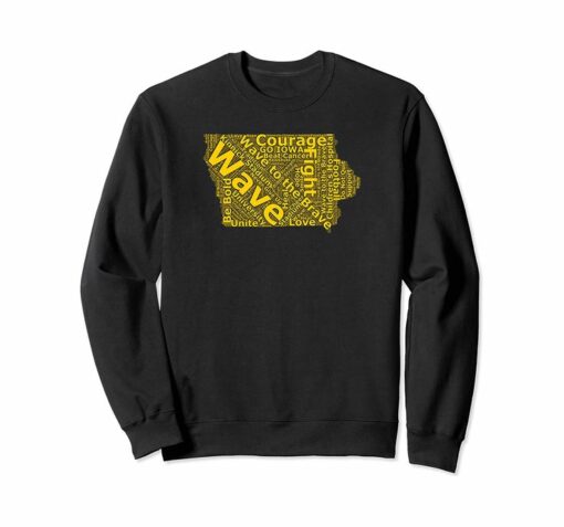 iowa wave sweatshirt