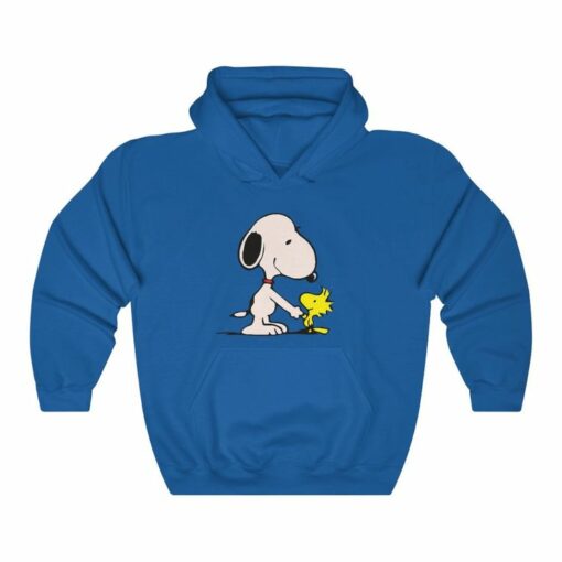 snoopy and woodstock hoodie