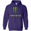 purple monster energy hoodie
