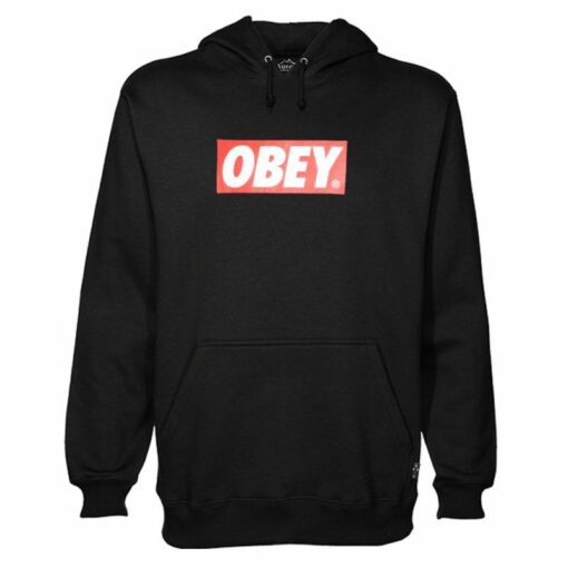 obey box logo hoodie