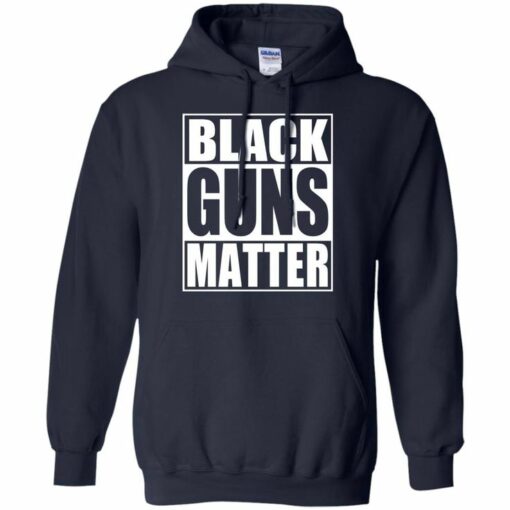 black guns matter hoodie