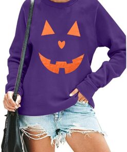 womens pumpkin sweatshirt