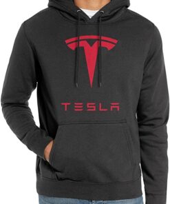 tesla black hoodie