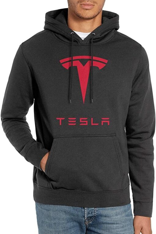 tesla black hoodie