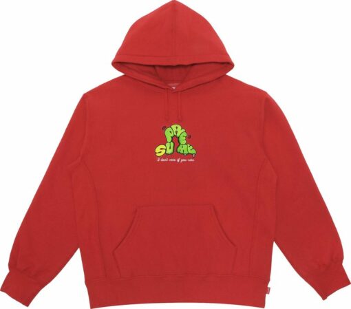 supreme don't care hoodie