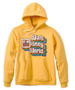 yellow walt disney world hoodie