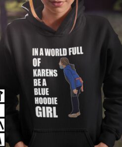 blue hoodie girl karen