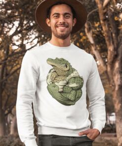 alligator sweatshirt