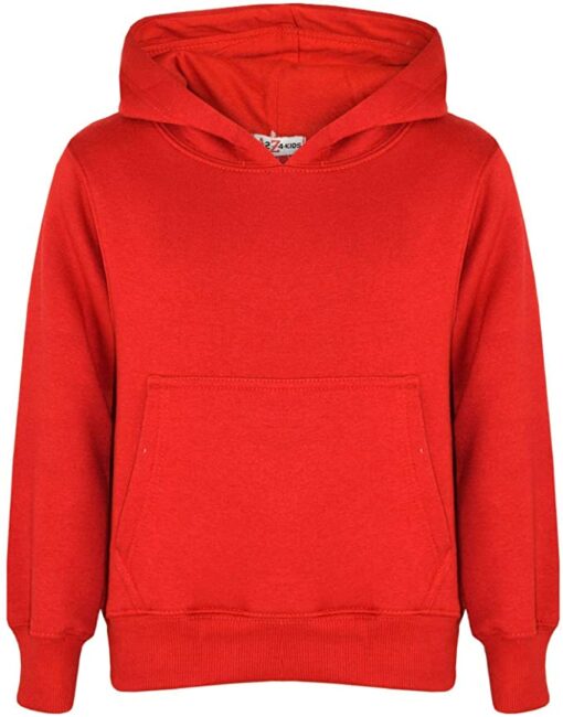 plain red hoodies
