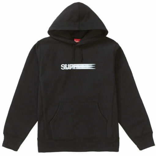 supreme motion blur hoodie