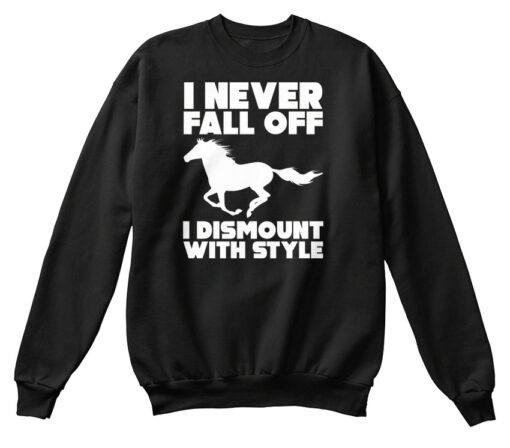 equestrian crewneck sweatshirt