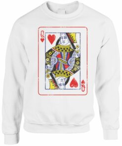 queen of hearts sweatshirt