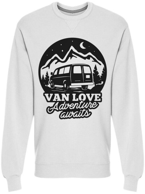 adventure awaits sweatshirt