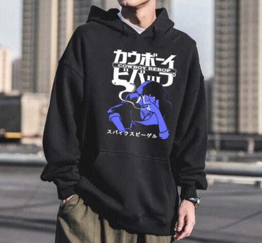 cowboy bebop zip up hoodie