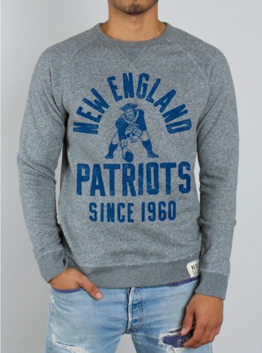 grey patriots sweatshirt