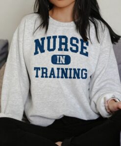 nursing crewneck sweatshirt