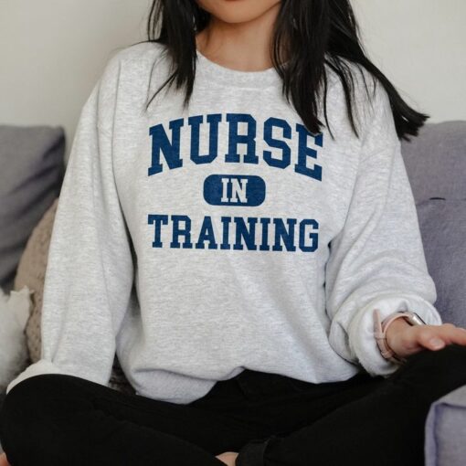 nursing crewneck sweatshirt