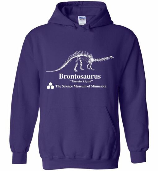 stranger things brontosaurus hoodie