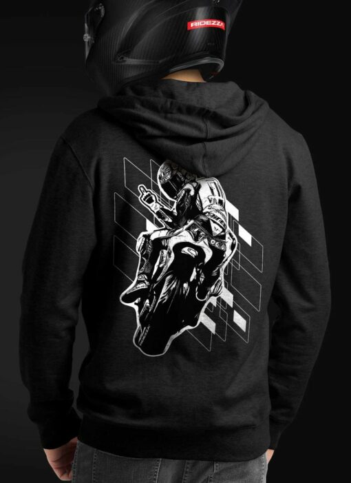 motorcycle riding hoodie