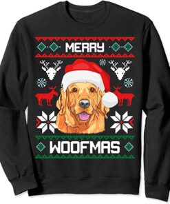 merry woofmas sweatshirt