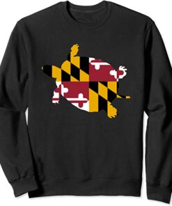 maryland flag sweatshirt