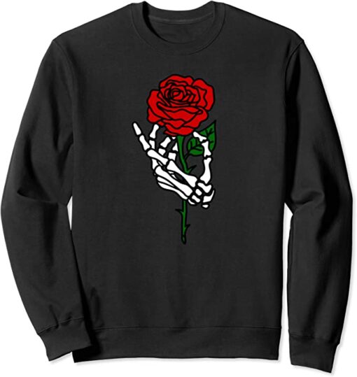 rose sweatshirt