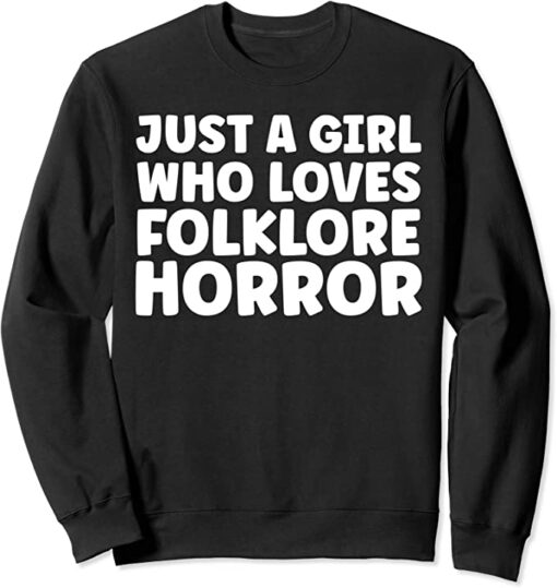 horror sweatshirt