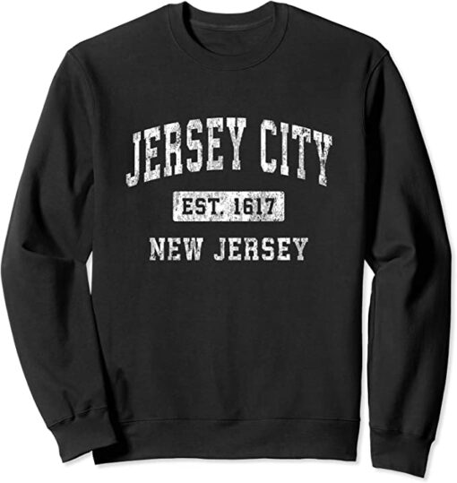 jersey and sweatshirt