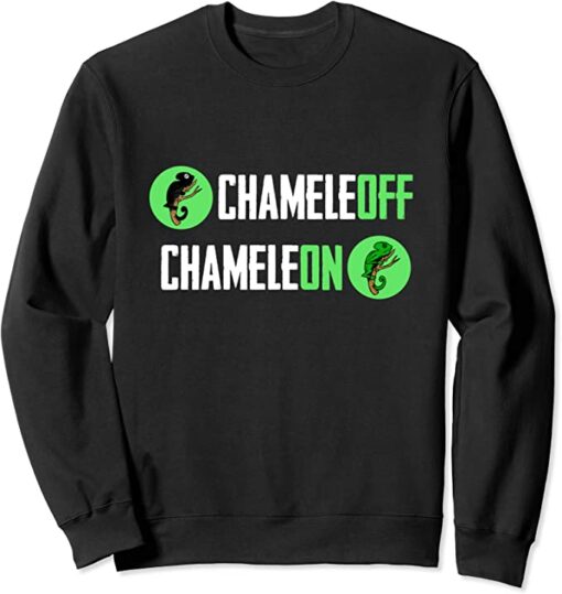 chameleon sweatshirt