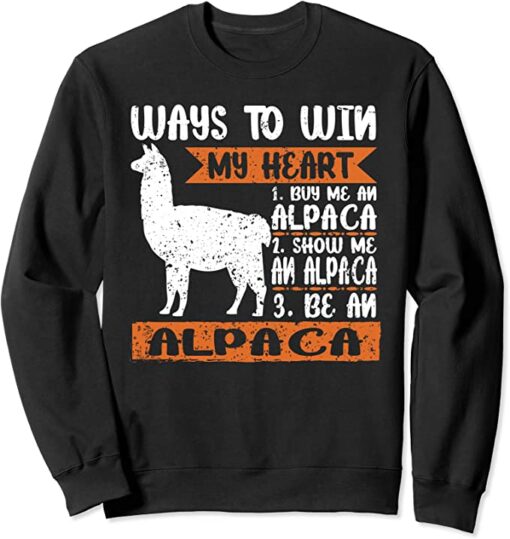 alpaca sweatshirt