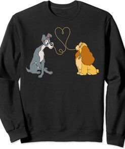 lady and the tramp sweatshirt