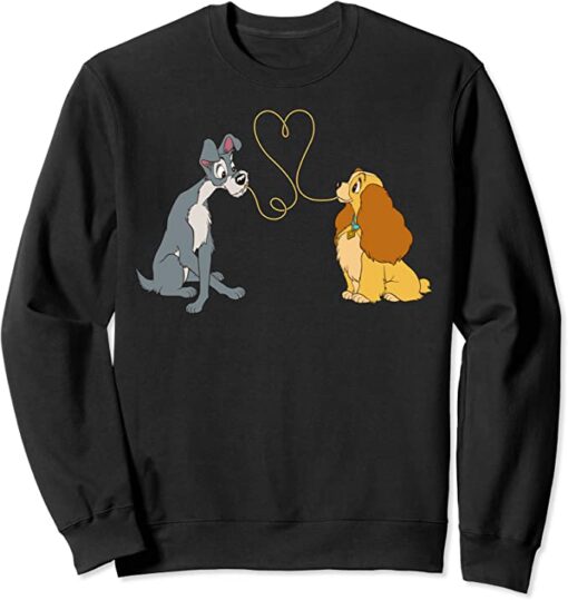 lady and the tramp sweatshirt