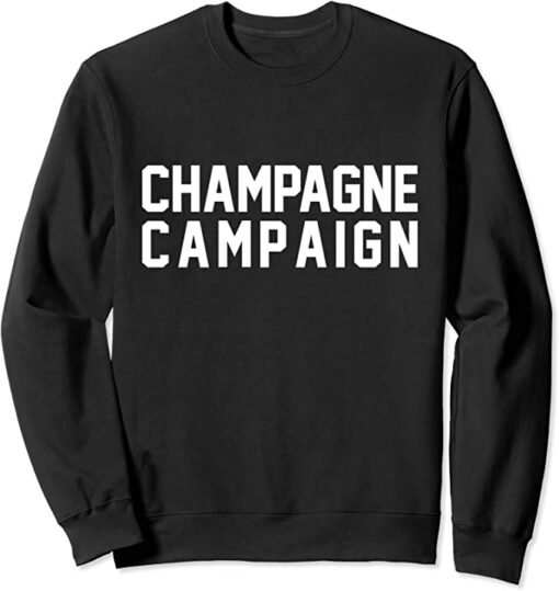 pink champagne sweatshirt