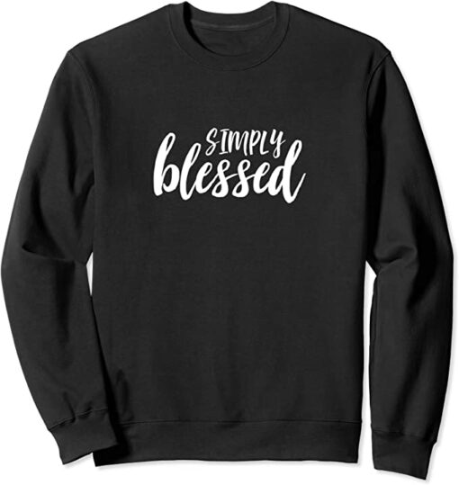 blessed sweatshirt