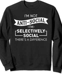 selectively social sweatshirt