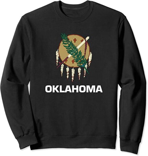 oklahoma flag sweatshirt