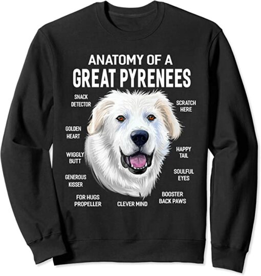 great pyrenees sweatshirts