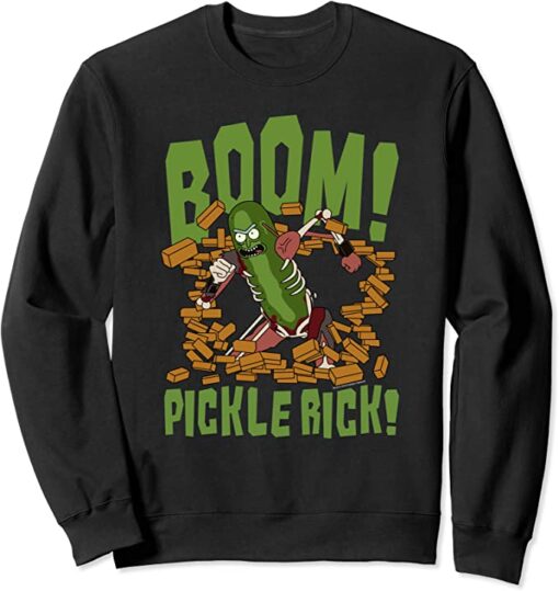 pickle rick sweatshirt