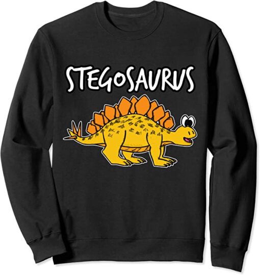 stegosaurus sweatshirt