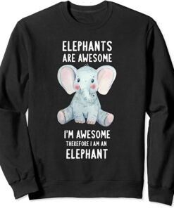 elephant sweatshirt