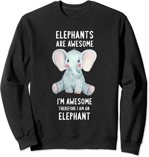 elephant sweatshirt