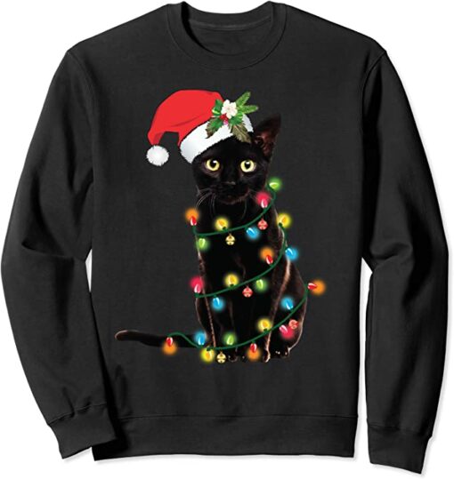 christmas sweatshirt with lights