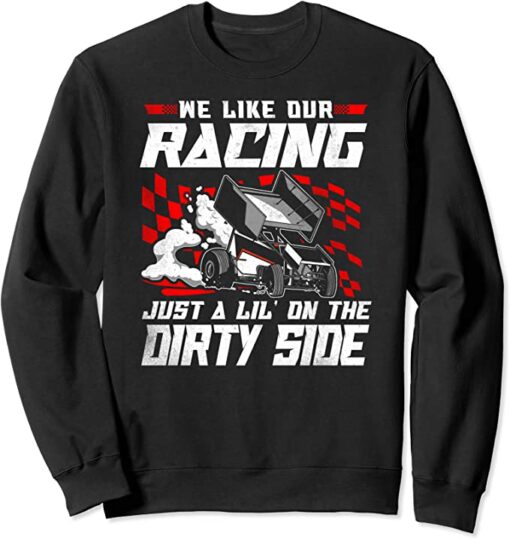 sprint car sweatshirts