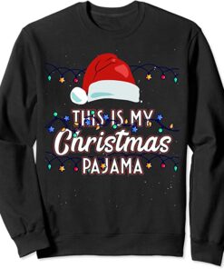 christmas pajama sweatshirt