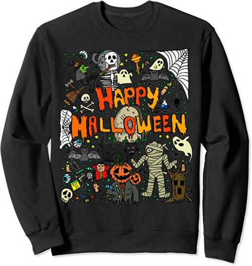 halloween themed sweatshirts