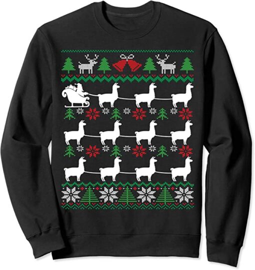 golden retriever christmas sweatshirts