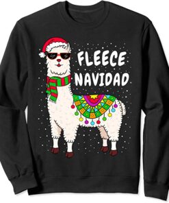 fleece navidad sweatshirt